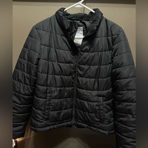 GAP winter puffer jacket women’s size medium black winter coat